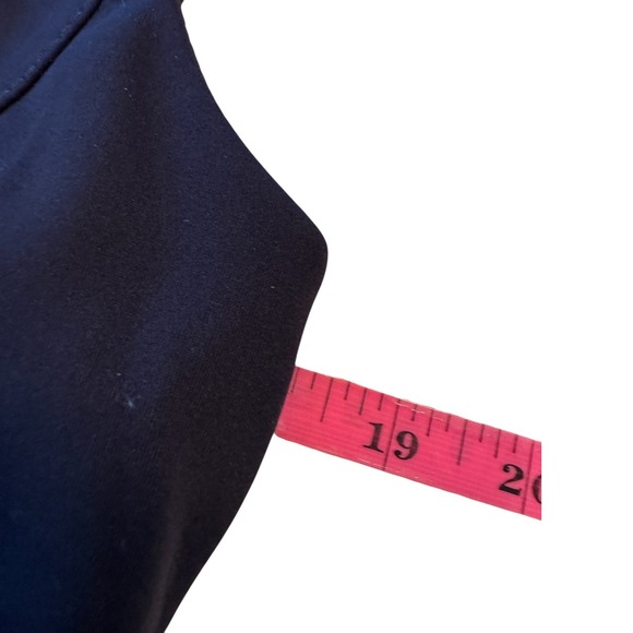 Hugo Boss Womens Navy Blue Sleeveless Sheath Dress Size US 10 New With Tags - Picture 5 of 9